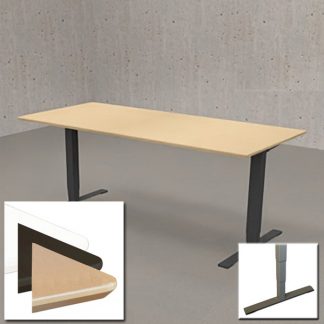Billede af Populært Dencon hæve sænkebord er blandt vores mest solgte skriveborde. Derfor har vi det også på lager, og kan levere inden for få dage. Vi har følgende mål på lager.