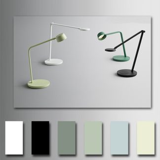 Billede af Motus bordlamper giver et fantastisk arbejdslys, lige hvor du har brug for det. Tre modeller. Giver et kraftigt lys, drejelig i flere led.