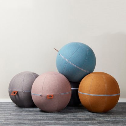 Billede af Ergonomisk balancebold, et kontorsæde med indbygget pilatesbold. Et supplement til kontor- eller mødestolen. Bolden fås i to størrelser.