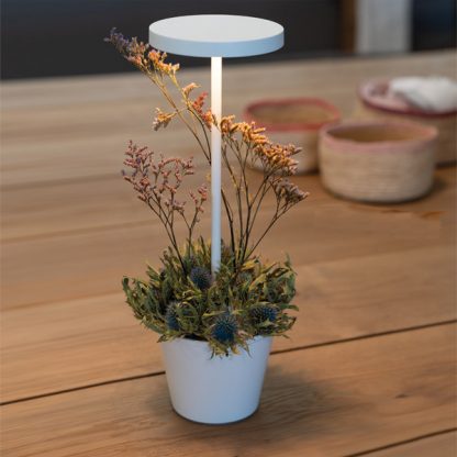 Billede af Poldina Reverso bordlampe med plads til planter