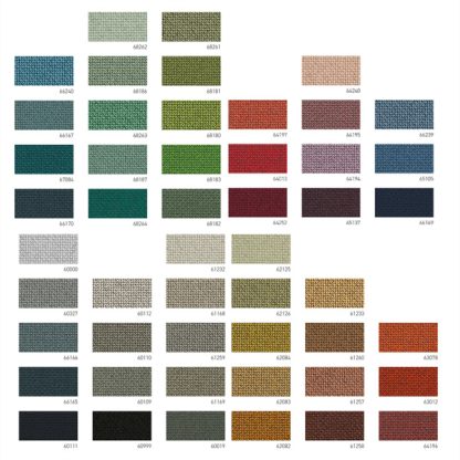 Farvekort Cura uld/polyester tekstil